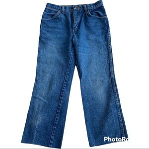 Big Ben Cropped Raw Hem Jeans Size 25